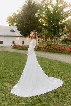 Krásne svadobné šaty