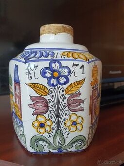 Maľovaná nádoba - habanská fajansa