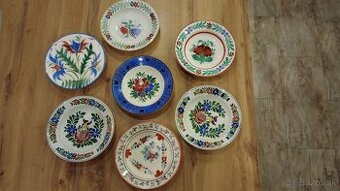 Ozdobné maľované taniere