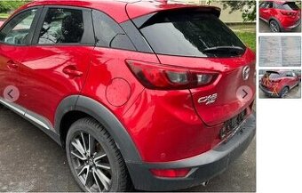 Mazda CX-3 2.0 2016 PREDáM DVERE, MOTOR PE-VPS, PREVODOVKA M