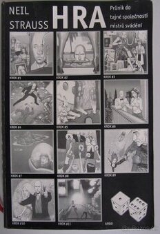 Neil Strauss Hra-kultovní kniha-Bible pickupera vzácná...