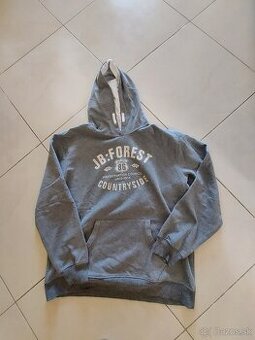 Mikina šedá 182 chlapcenska