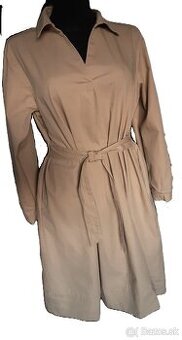 Béžové šaty  Answear