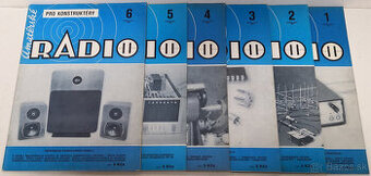 Amatérske rádio Ročník 1986, 6ks