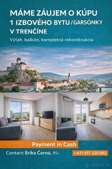 Hľadáme nový domov v Trenčíne – hotovosť pripravená 