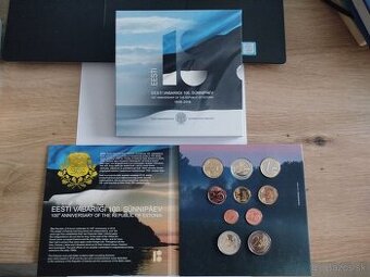 2 euro sada Estónsko 2018 - set mincí