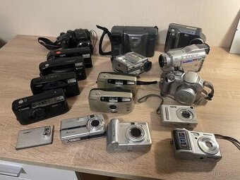 Zbierka fotoaparátov a kamier