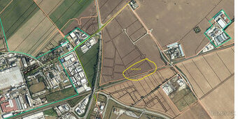 NOVÁ CENA Na predaj priemyselný pozemok v tesnej blízkosti 