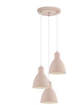 Ružový Eglo Priddy‑P Pendant Light 49084