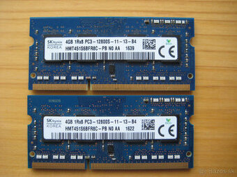 ♦️ Pamäte DDR3 ♦️ 4 GB pre notebooky ♦️