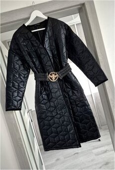 Prešívaný zavinovací kabát Italy