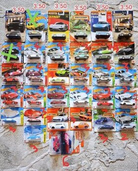 Hotwheels nemecké autá