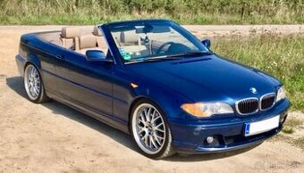 BMW E46 cabrio facelift - KAPOTA/KUFOR/DVERE/NÁRAZNKY