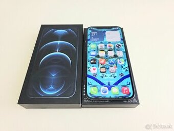 APPLE IPHONE 12 PRO MAX 256GB BLUE,ZDRAVIE BATERKY 100%