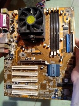 Základná doska ASUS K8V-X SE + AMD procesor + chladič