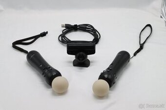 PlayStation Move – 2× pohybový ovládač + kamera
