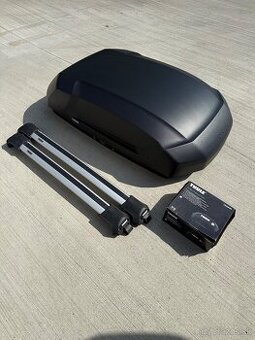 Stresny box Thule + priecne nosniky