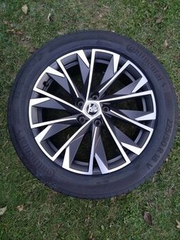 18" sada alu ŠKODA,VW,SEAT + letné pneu.