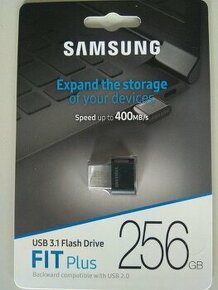 256GB Samsung USB 3.1 Fit Plus - nevybalený
