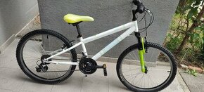 Predám detský bicykel 24 kola Berg  bielozelený