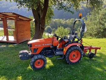 Poľnohospodárske práce s malotraktorom