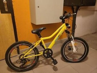 Predám málo jazdený detský bicykel XVOLT - skvelý stav