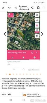 Pozemok na predaj