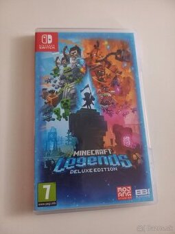 Nová hra Minecraft legends na nintendo switch