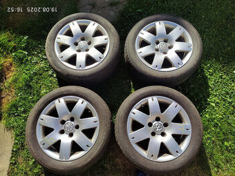 VW group, skoda, disky + kolesá 7Jx16H2 ET37, 205/55 r16