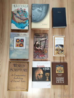 Predám knihy - mytológia, posvätné texty