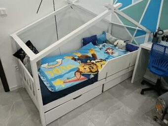 Domčeková detská posteľ 90x200