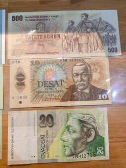 staré bankovky