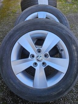 Disky z lahkej zliatiny Skoda Superb