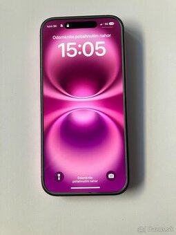 Predám iPhone 16 128GB Pink