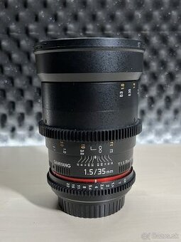Samyang 35mm T1.5 AS UMC II VDSLR - Canon EF