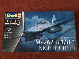 Letecky model MESSERSCHMITT ME 262 ,1 : 32, REVELL