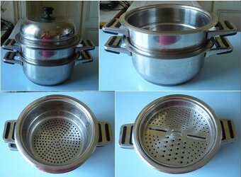 nerezové hrnce, panvica,gril