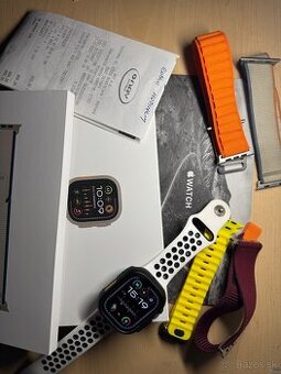 Apple watch ultra 2 zdravie batérie 98%