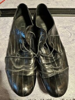 Mužské spoločenské kožené topánky