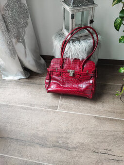 kožená kabelka ako nová