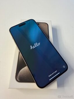 iPhone 15 Pro Max, Natural Titanium, 512 GB - 1