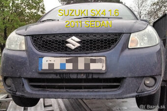 SUZUKI SX4 1.6 2011 SEDAN Predám PREDNÝ NÁRAZNÍK SEDAN, MOTO
