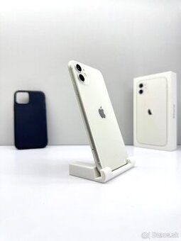 iPhone 11 WHITE TOP STAV NOVÁ BATÉRIA 100%