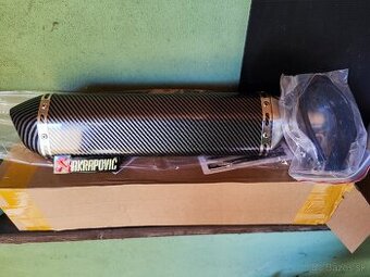 Výfuk Akrapovic ladený výfuk dĺžka 370 aj 470mm