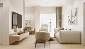Jedinečný 3-izbový apartmán s balkónom a vysokými stropmi