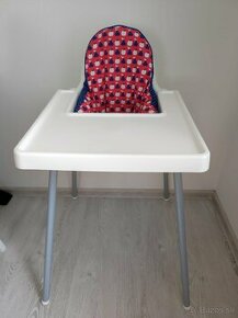 Detská jedálenská stolička so stolčekom IKEA