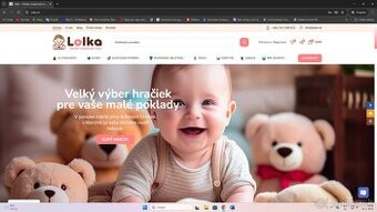 vytvorím nový eshop dropshipping hračky pripravený do týždna