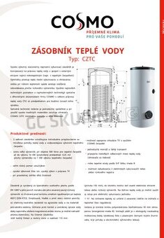 Bojler - Zásobník teplej vody 302L