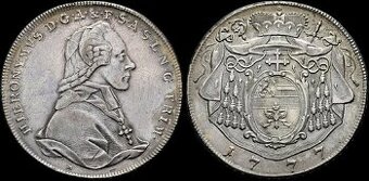 Salzburg - Jeroným z Colloreda - Tolar 1777