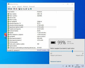 Batéria Asus C31-402 11.1V 44 Wh/ kapacita 83.6 %